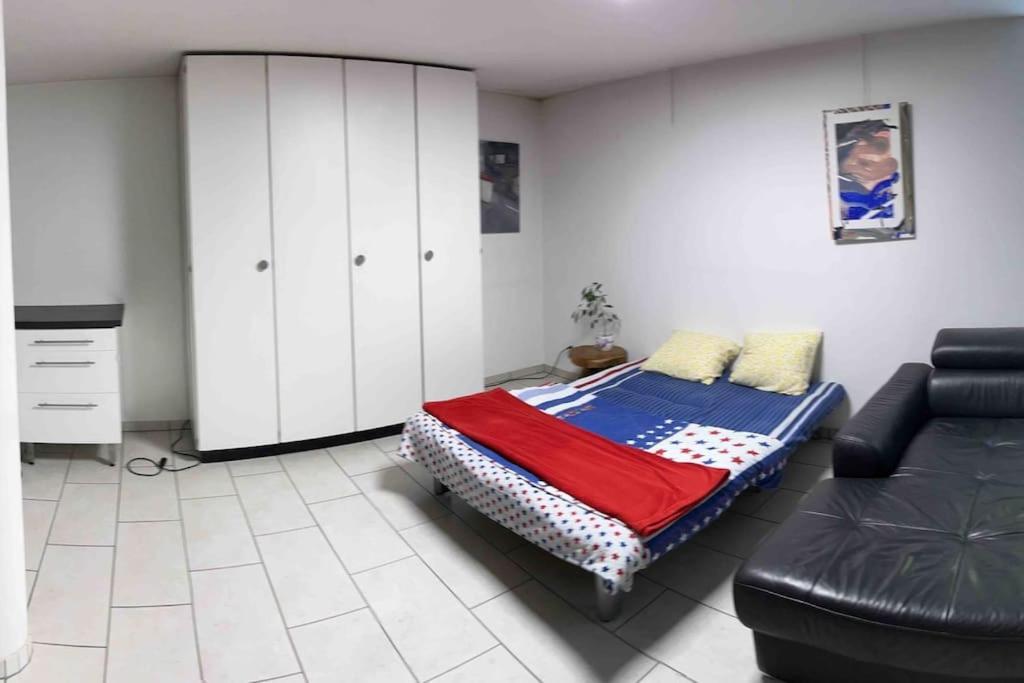 Basel - 5 Mins Away - Modern Basement Studio With Kitchen 35M2 In Muttenz Eksteriør billede